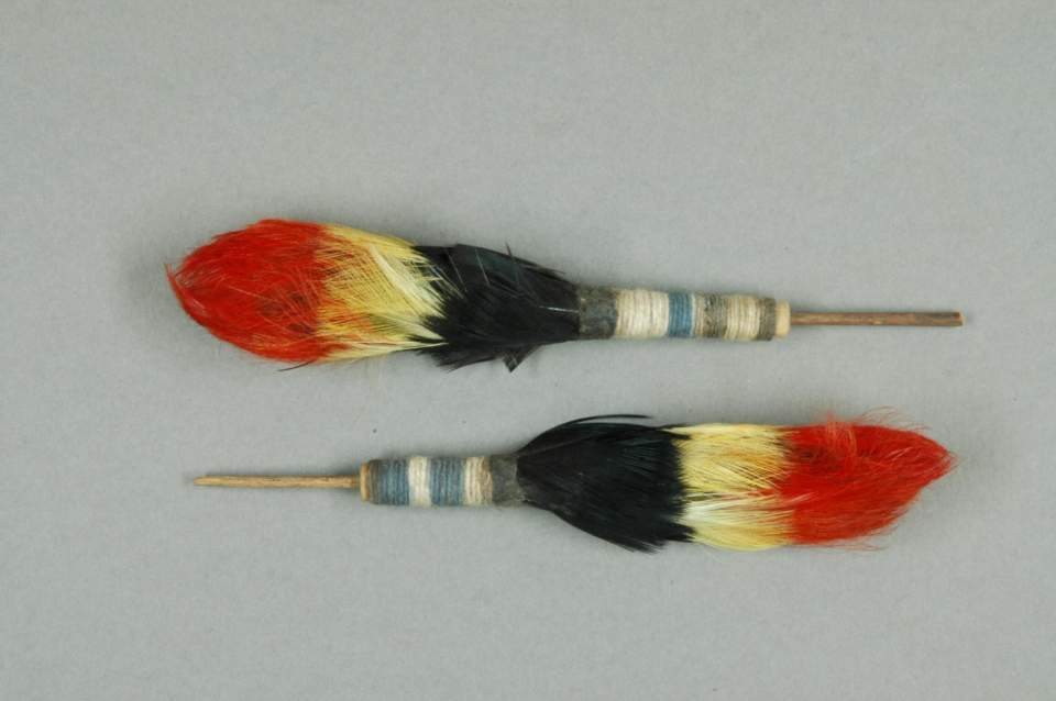 Federschmuck-Ohrschmuck