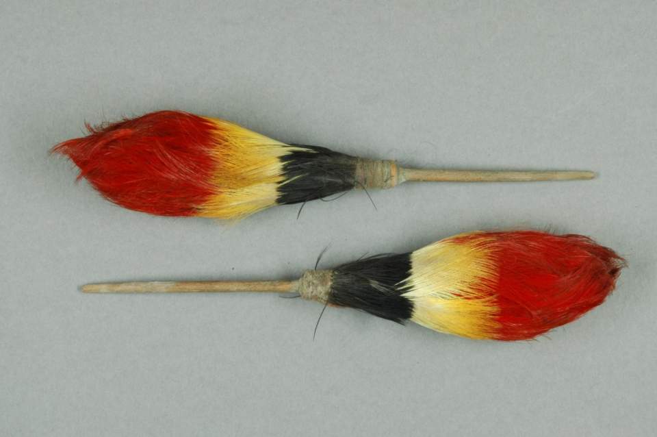 Federschmuck-Ohrschmuck