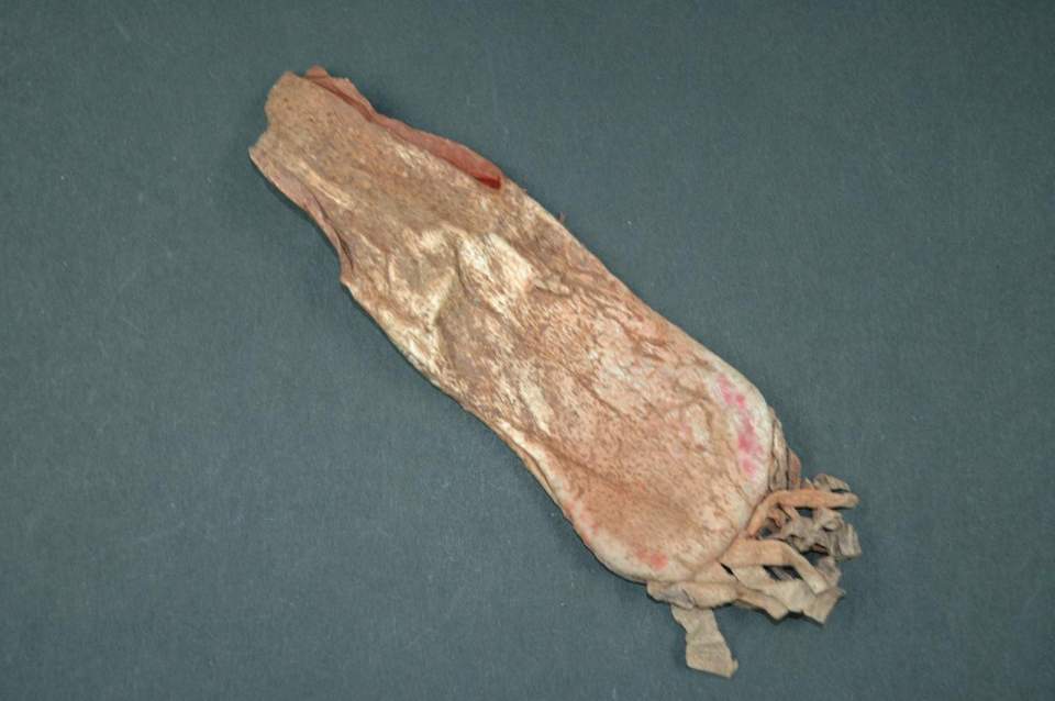 Lederbeutel, Farbtäschchen