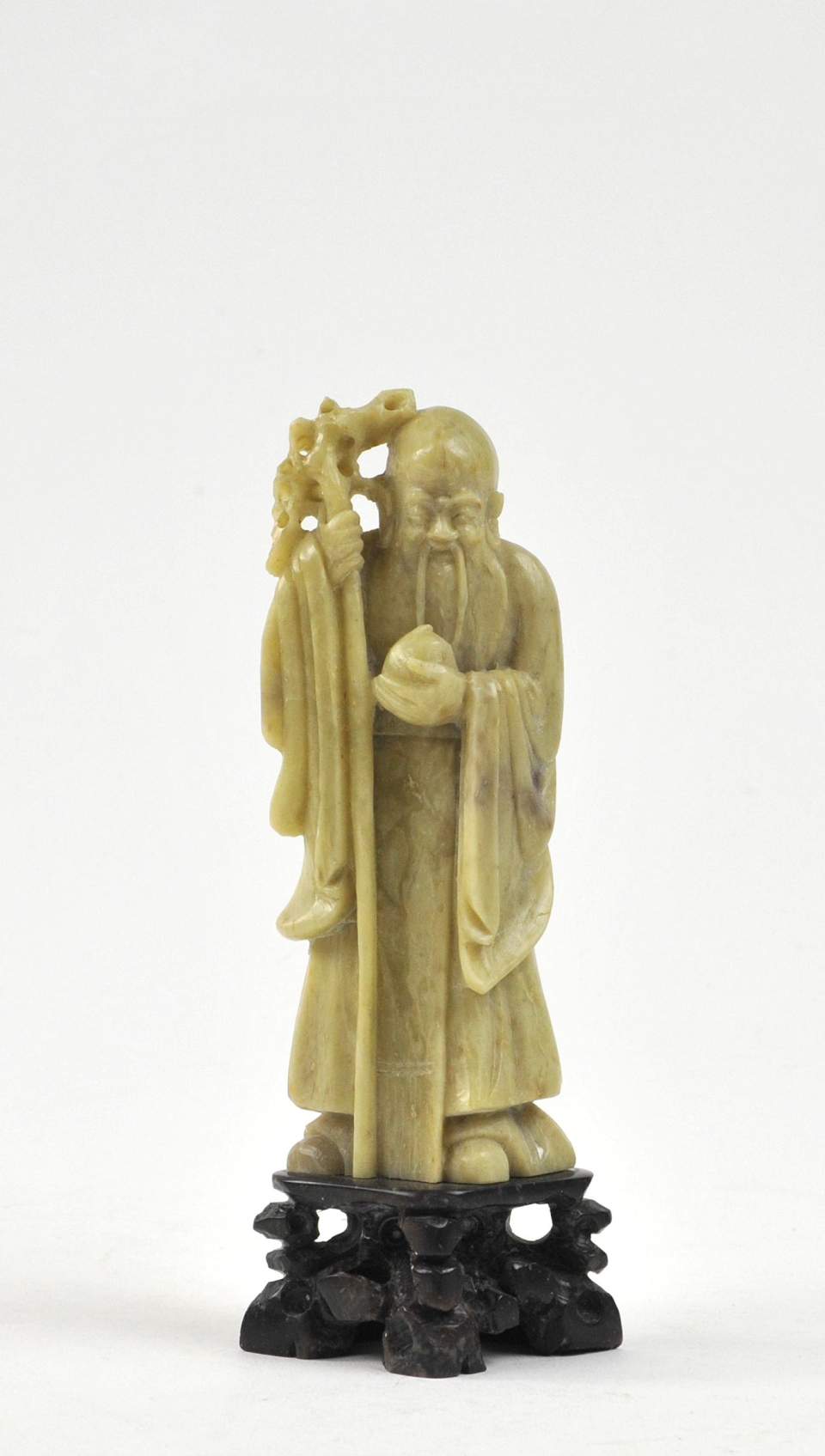 kleine Skulptur aus Jade, Bettelmönch ?