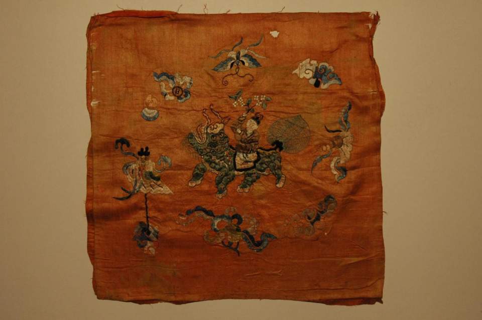 Blatt - Stich - Stickerei