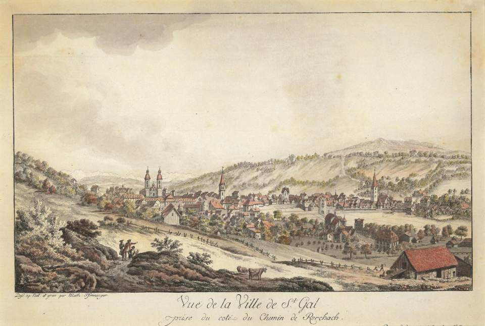 St.Gallen von Südosten