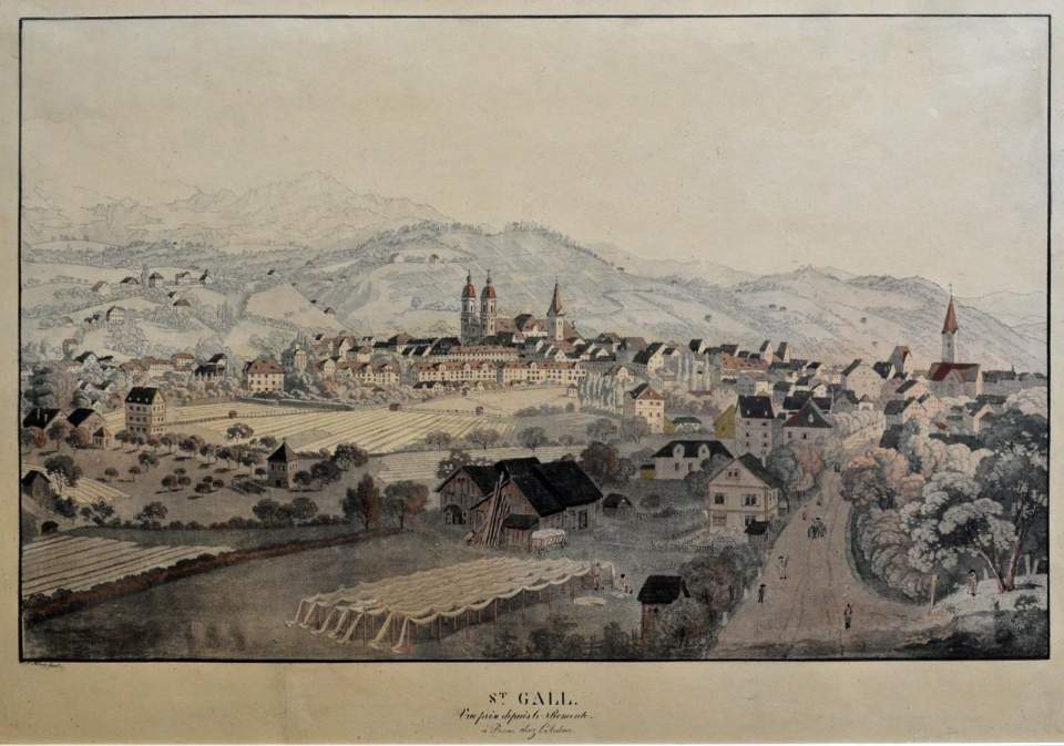 St.Gallen von Nordosten
