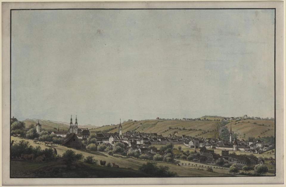 St.Gallen von Südosten