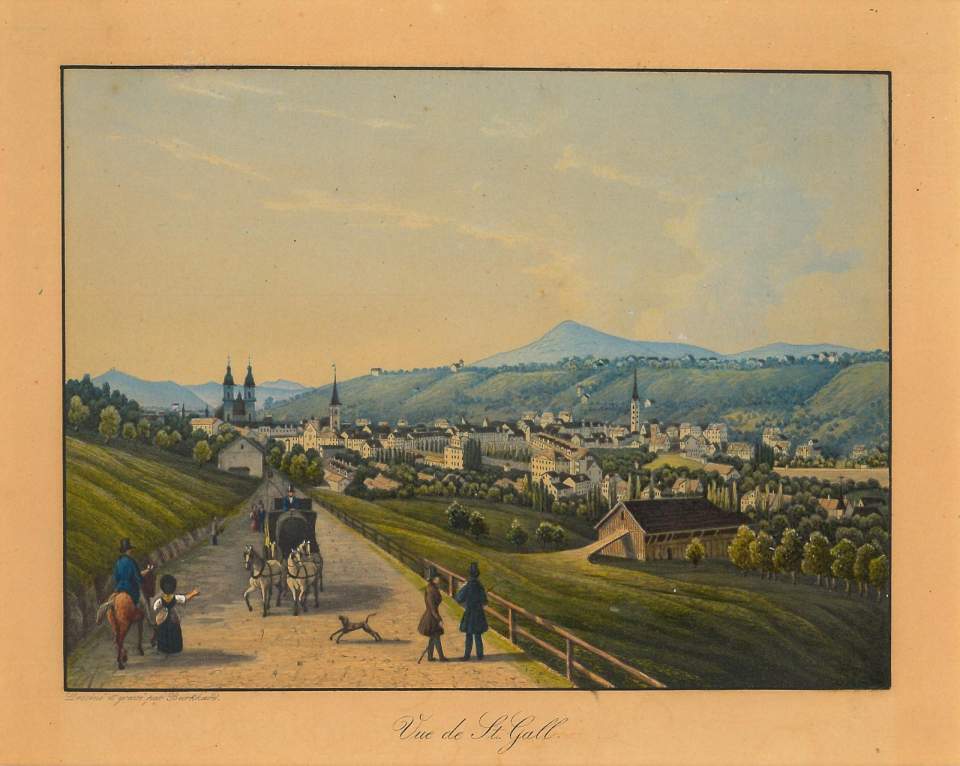 St.Gallen von Südosten