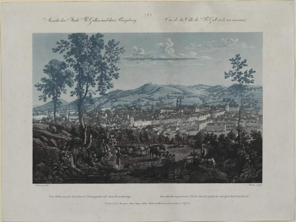St.Gallen von Nordwesten