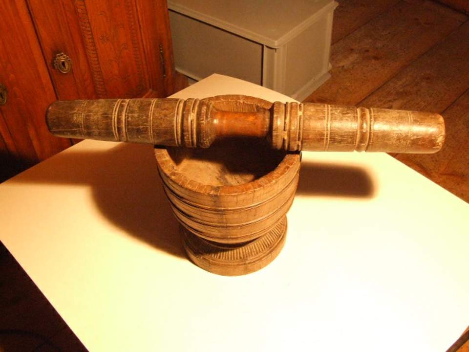 Mörser und Mörsergefäss