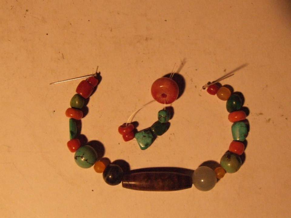Armkettchen mit Ohr- oder Fingerring