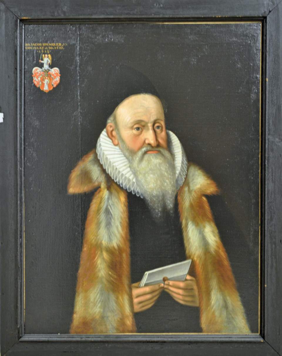 Bildnis Jacob Spengler (1537 - 1613), Bürgermeister