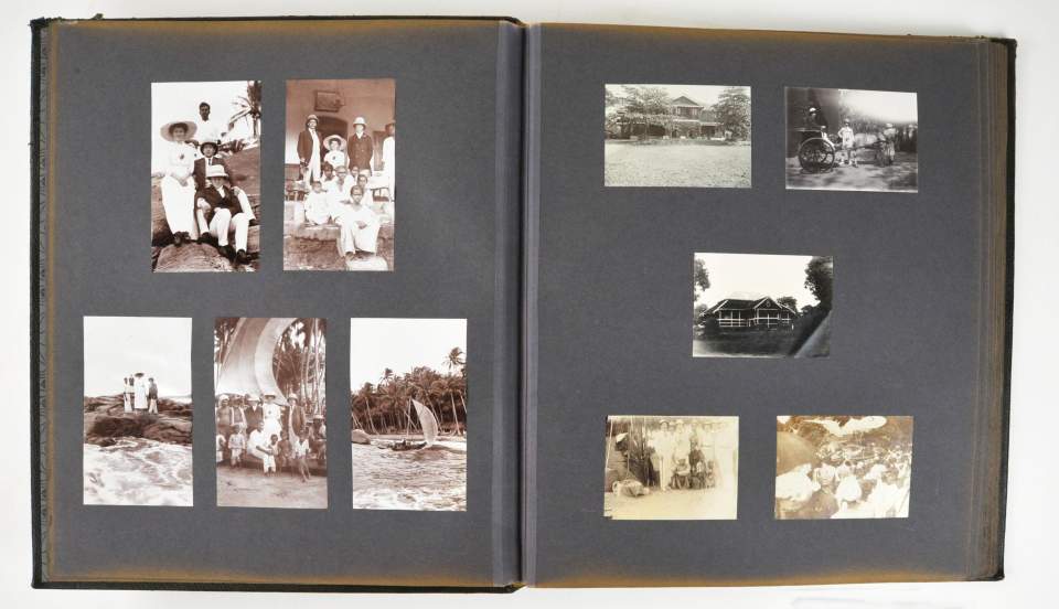 Fotoalbum Familie Wirth in Rangoon