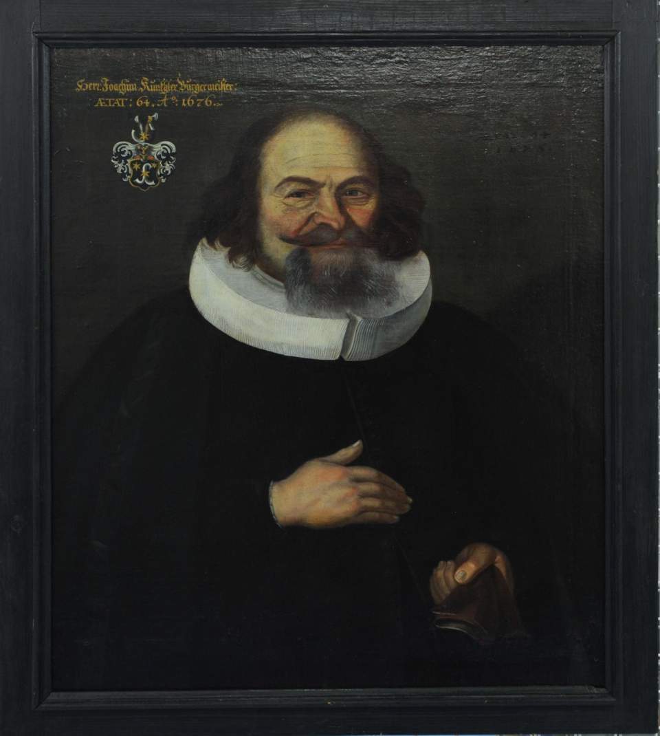 Ölgemälde, Bildnis Joachim Kunkler