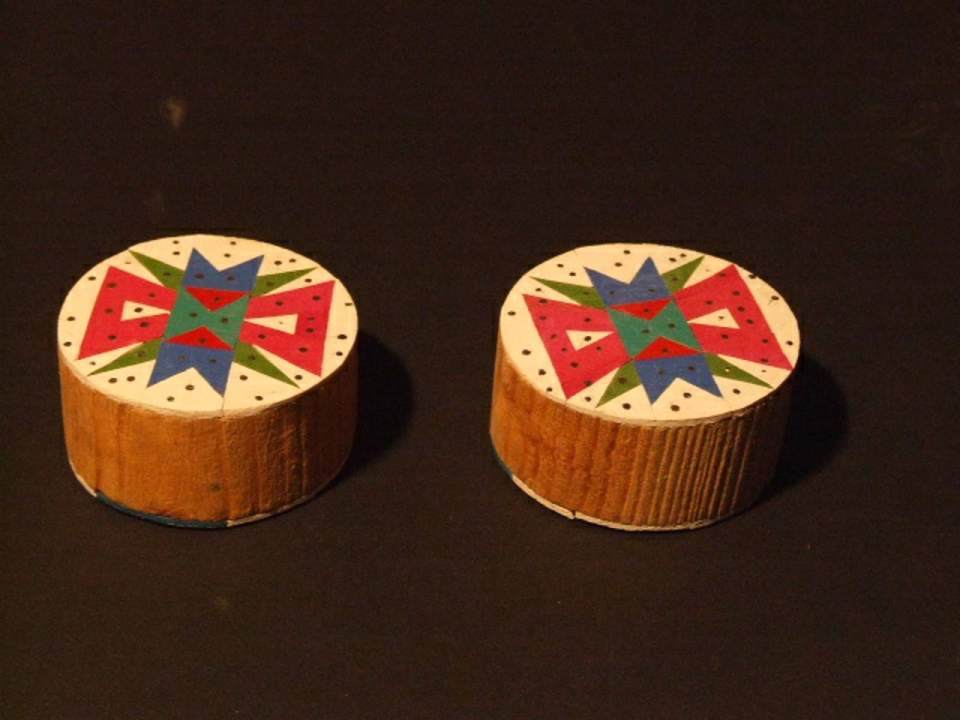 2 Holzscheiben