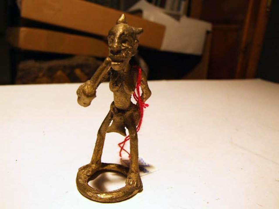 Metallfigur, weibl
