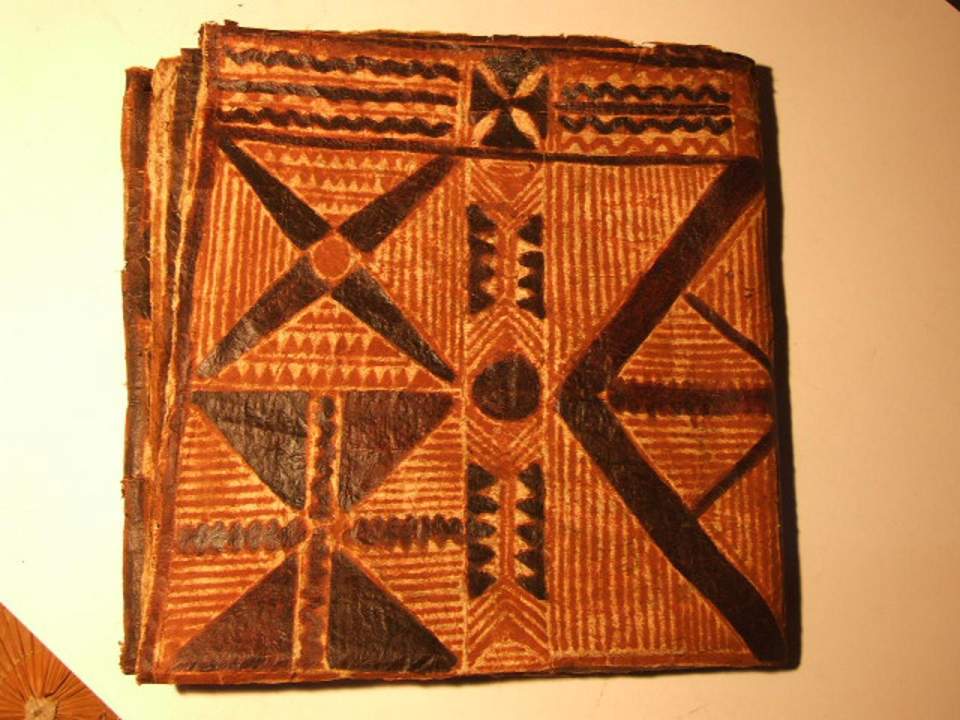 Decke aus Papier oder Pflanzenfasern