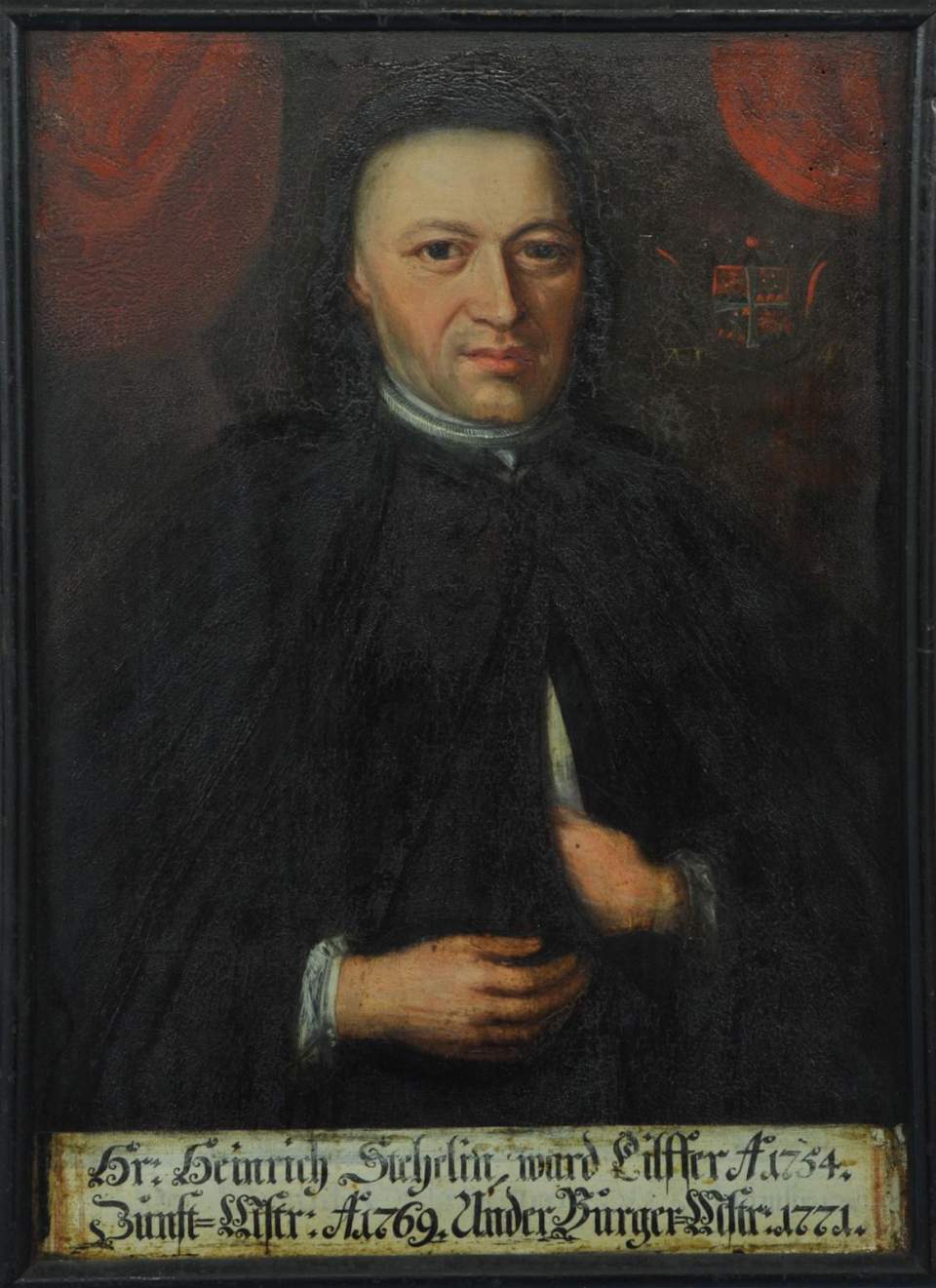 Porträt Heinrich Stähelin, Bildnis