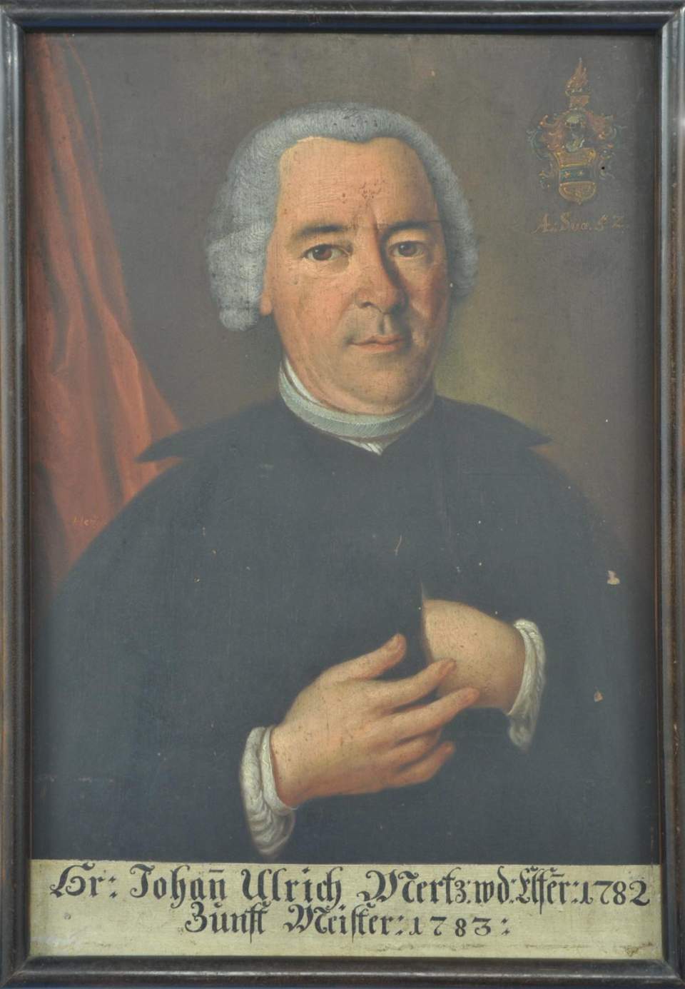 Porträt Johann Ulrich Merz, Bildnis