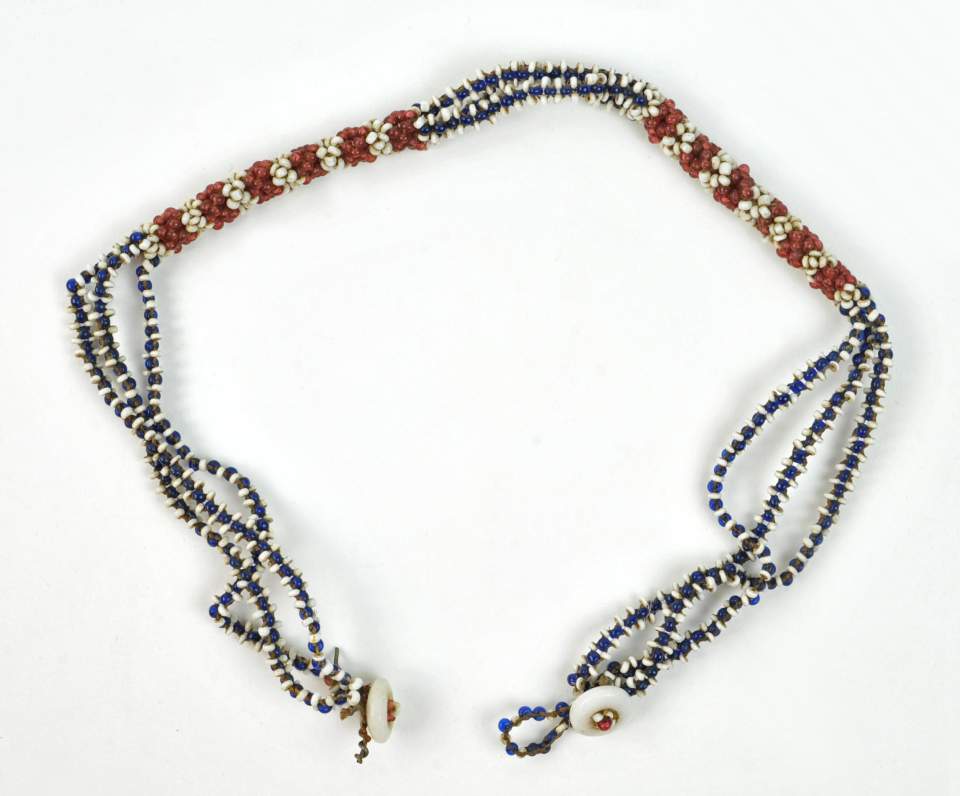 Halsband, Glasperlen