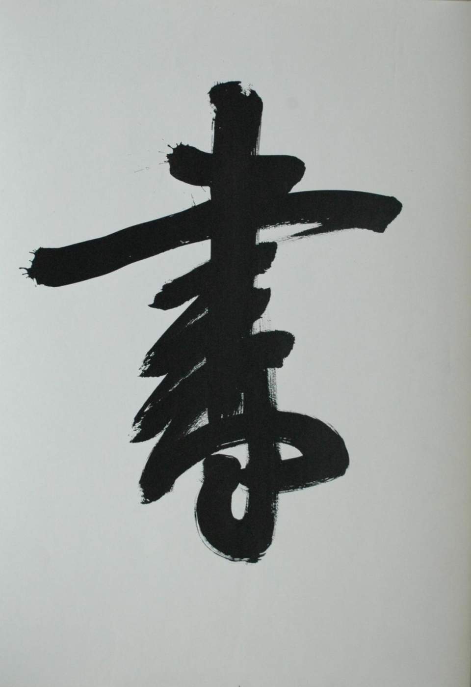 4 Kopien von japanischen Schriftzeichen