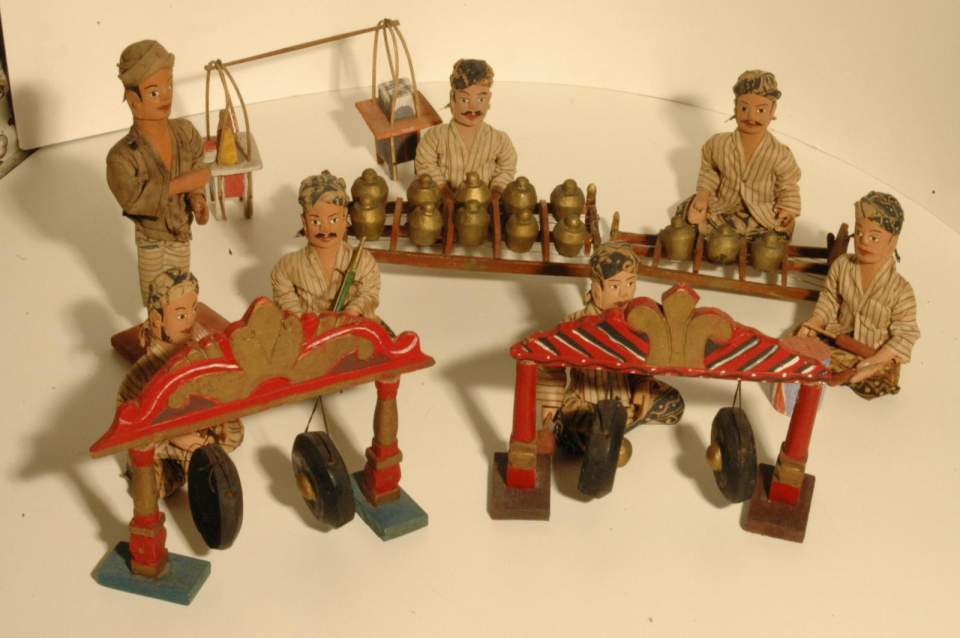 Gamelanorchester, Kinderspielzeug