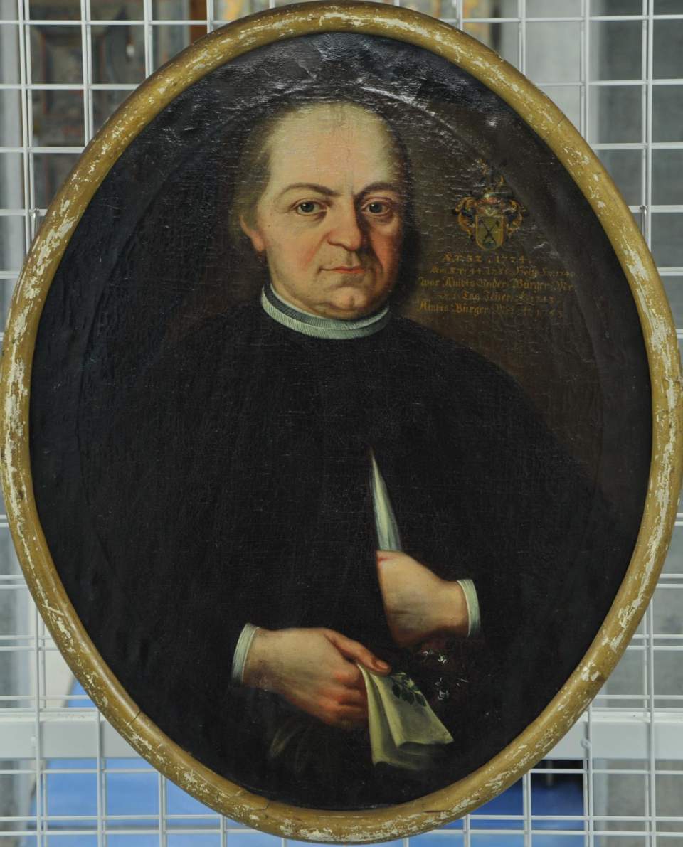 Porträt Johannes Vonwiller, Bildnis