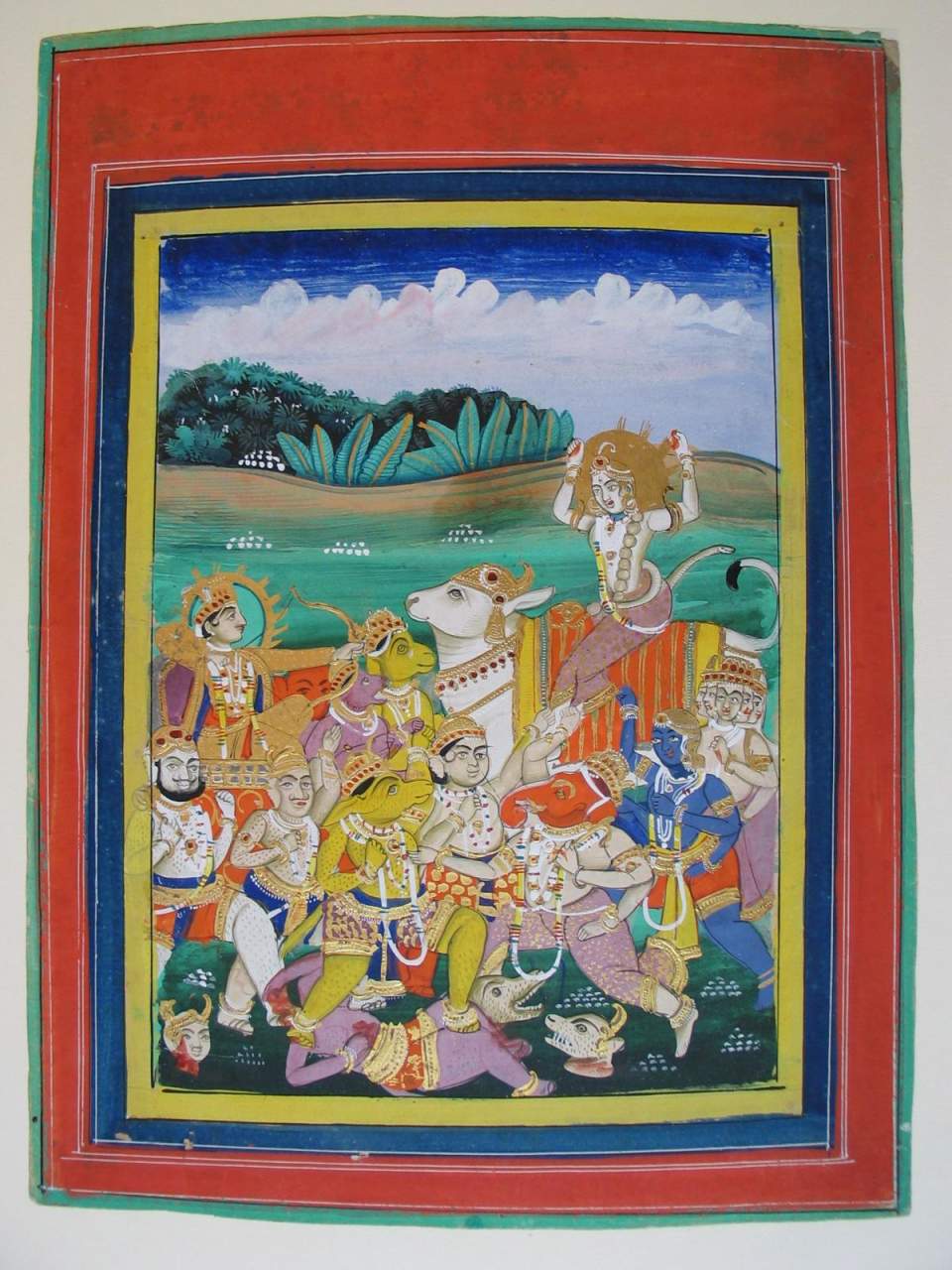 Indische Miniatur 