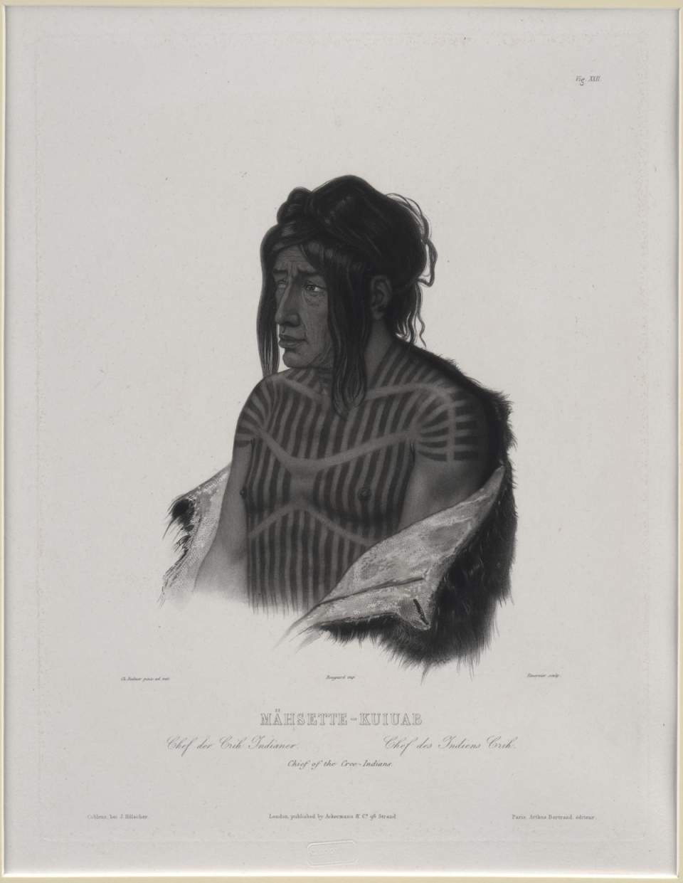 Mähsette-Kuiuab, Vignette, Karl Bodmer 