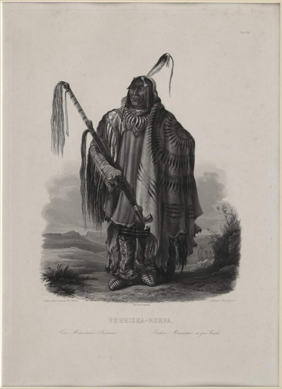 Periska-Rupa, Tableau, Karl Bodmer 