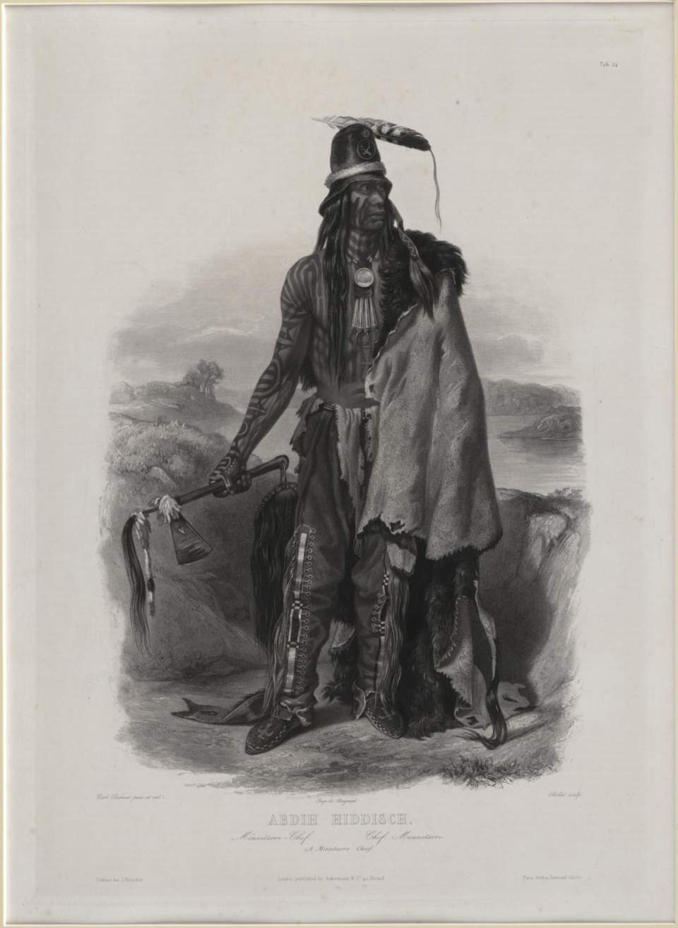 Abdih Hiddisch, Tableau, Karl Bodmer 