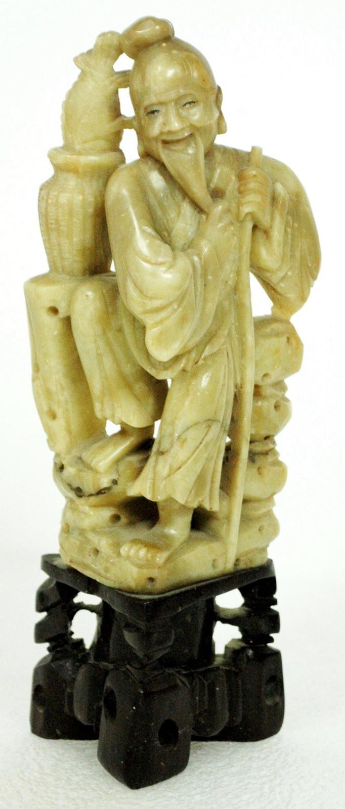 Statue Wandermönch