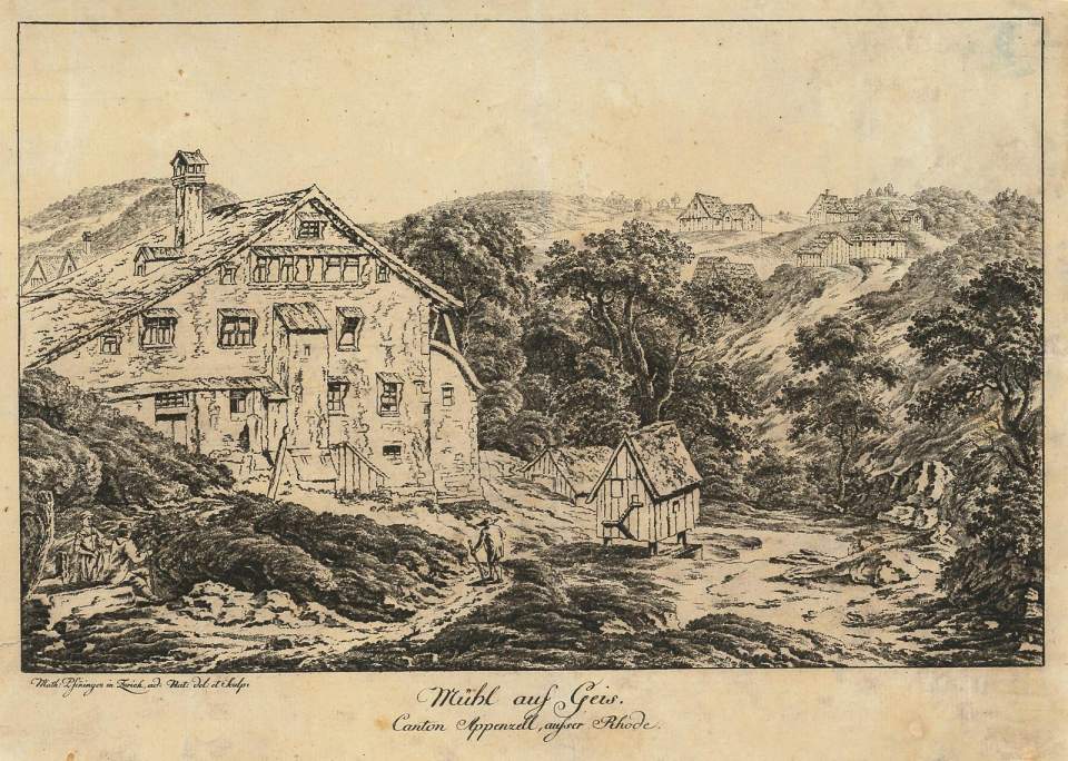 Mühle bei Gais