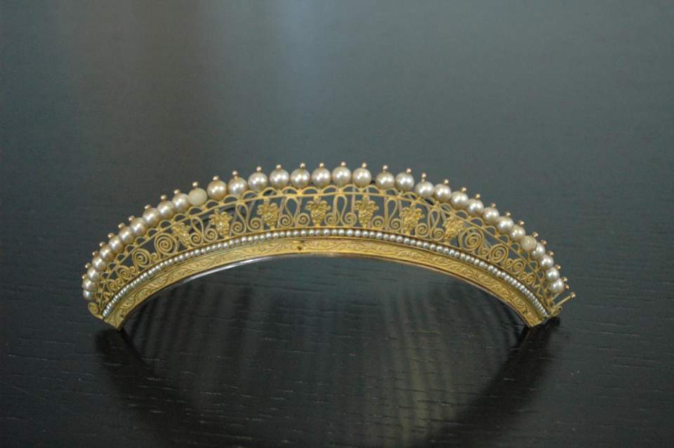 Perlen-Diadem
