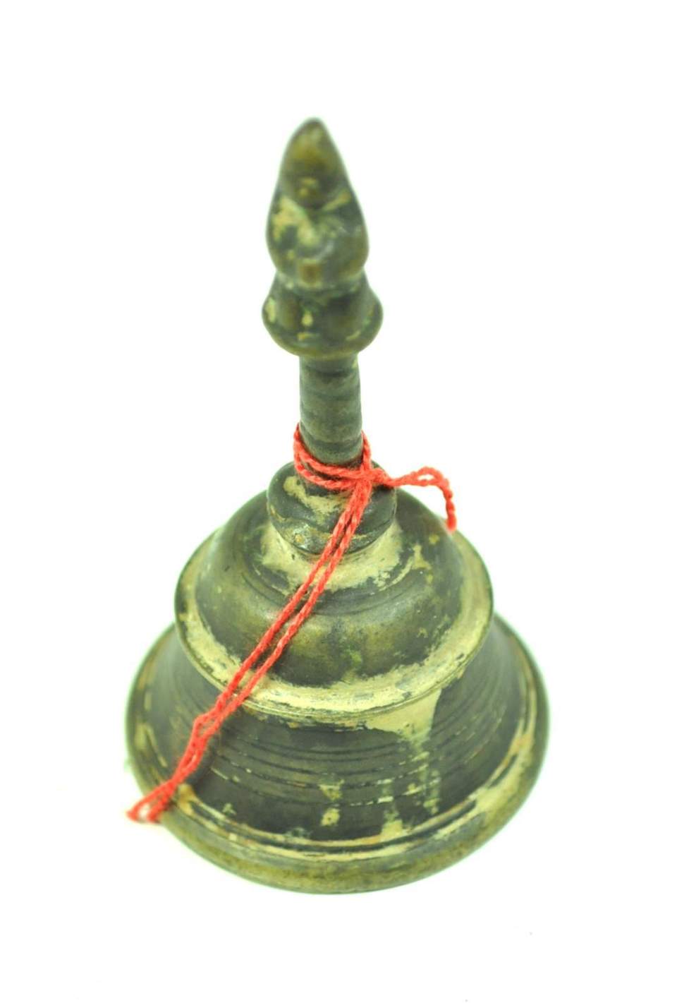 Glocke mit Götzenfigur