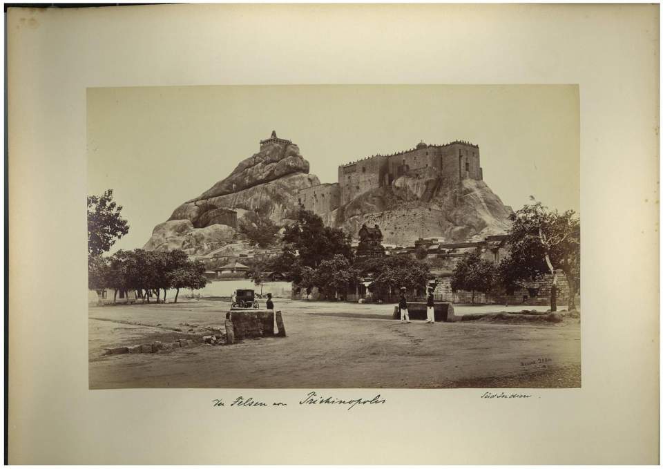 Fotografie Felsen von Trichinopolis