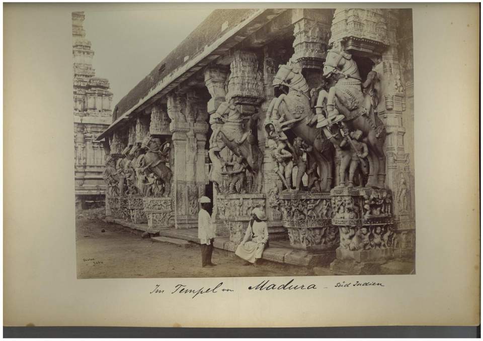 Fotografie Tempel von Madura