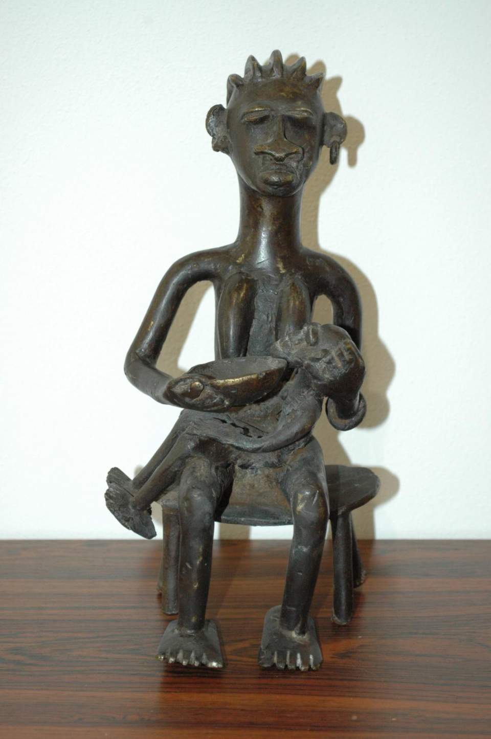 Airportart, Skulptur Mutter mit Kind