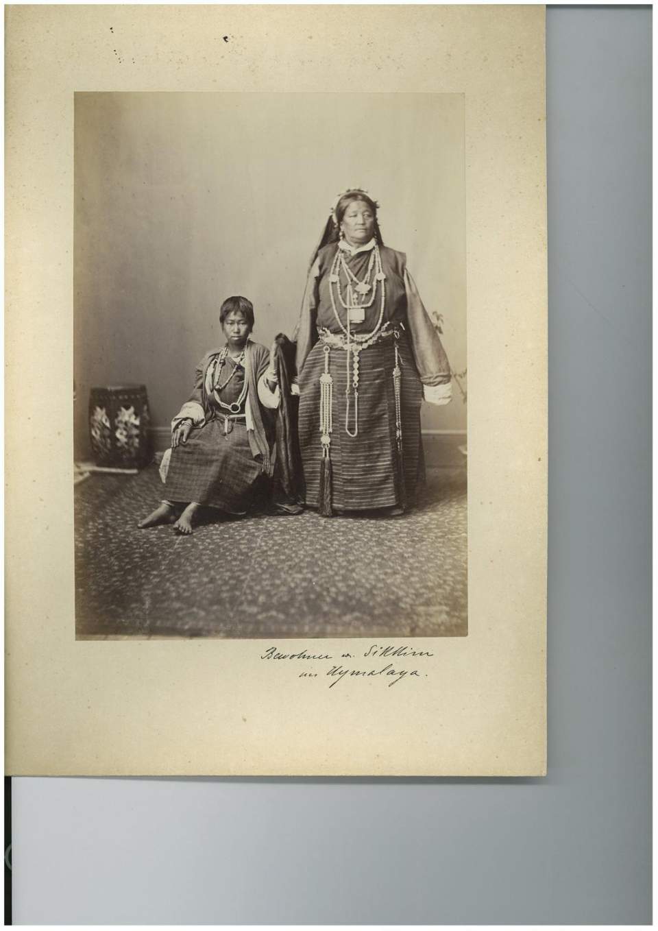 Fotografie Bewohner von Sikkim