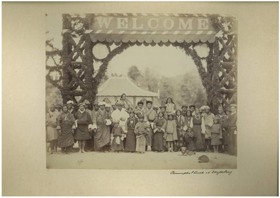 Fotografie Triupmphbogen in Darjeeling