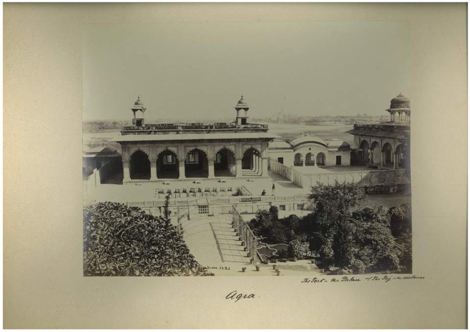 Fotografie Agra das Fort, der Palast