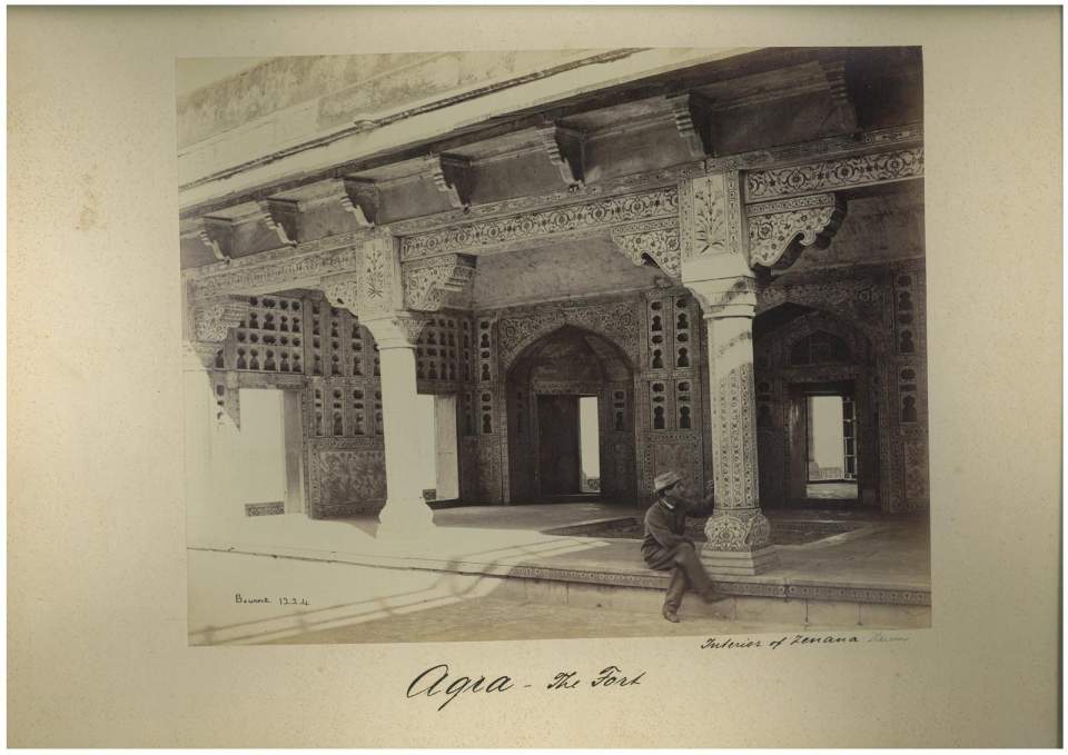 Fotografie Agra  das Fort
