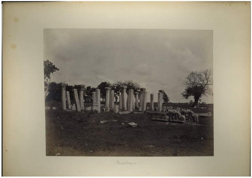 Fotografie Anaradhapura, Tempelruine Sri Lanka