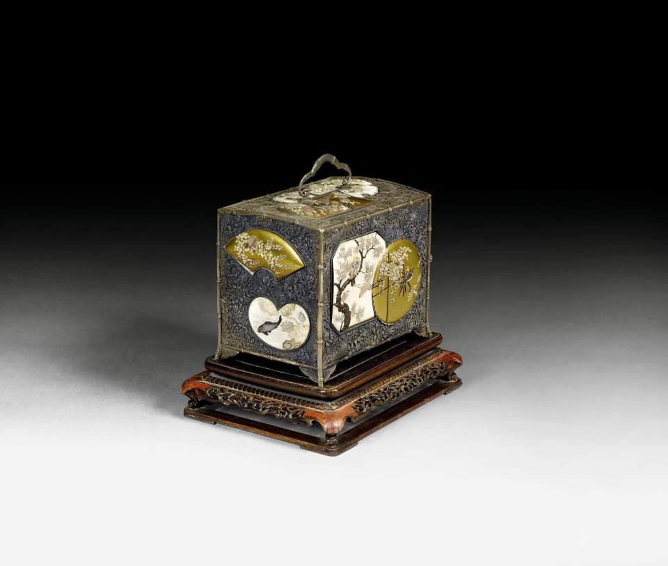 Lack -Tragkästchen, Tansu 