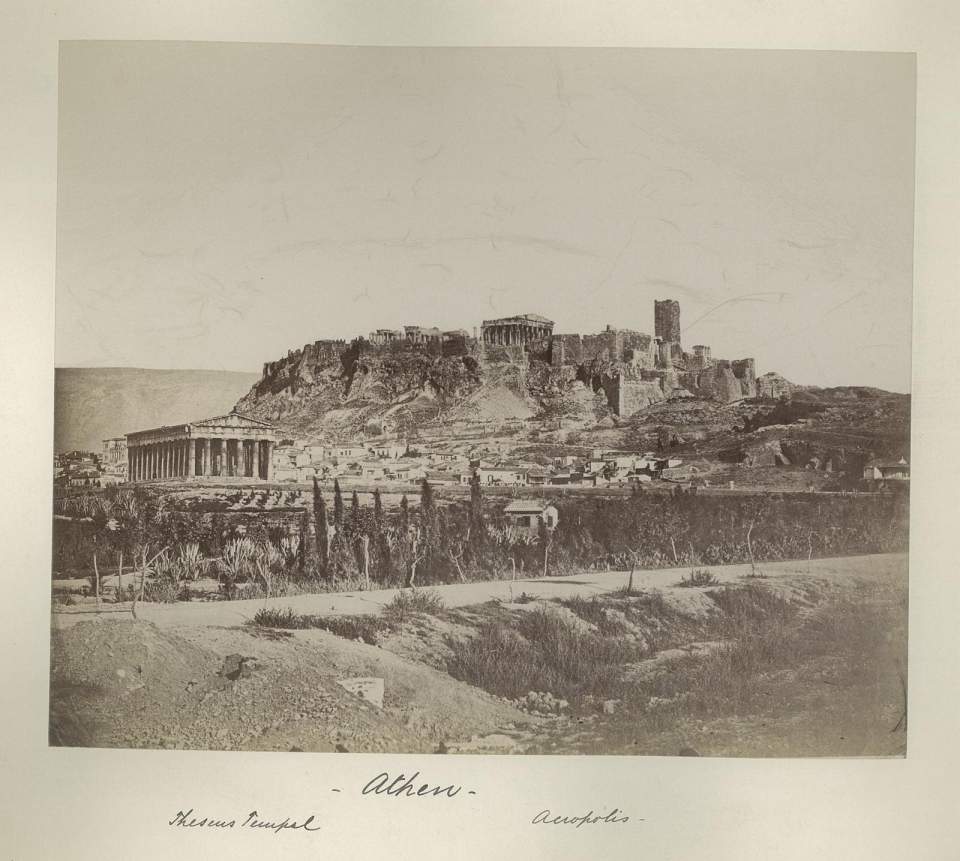 Fotografie Athen, Theseus Tempel, Akropolis