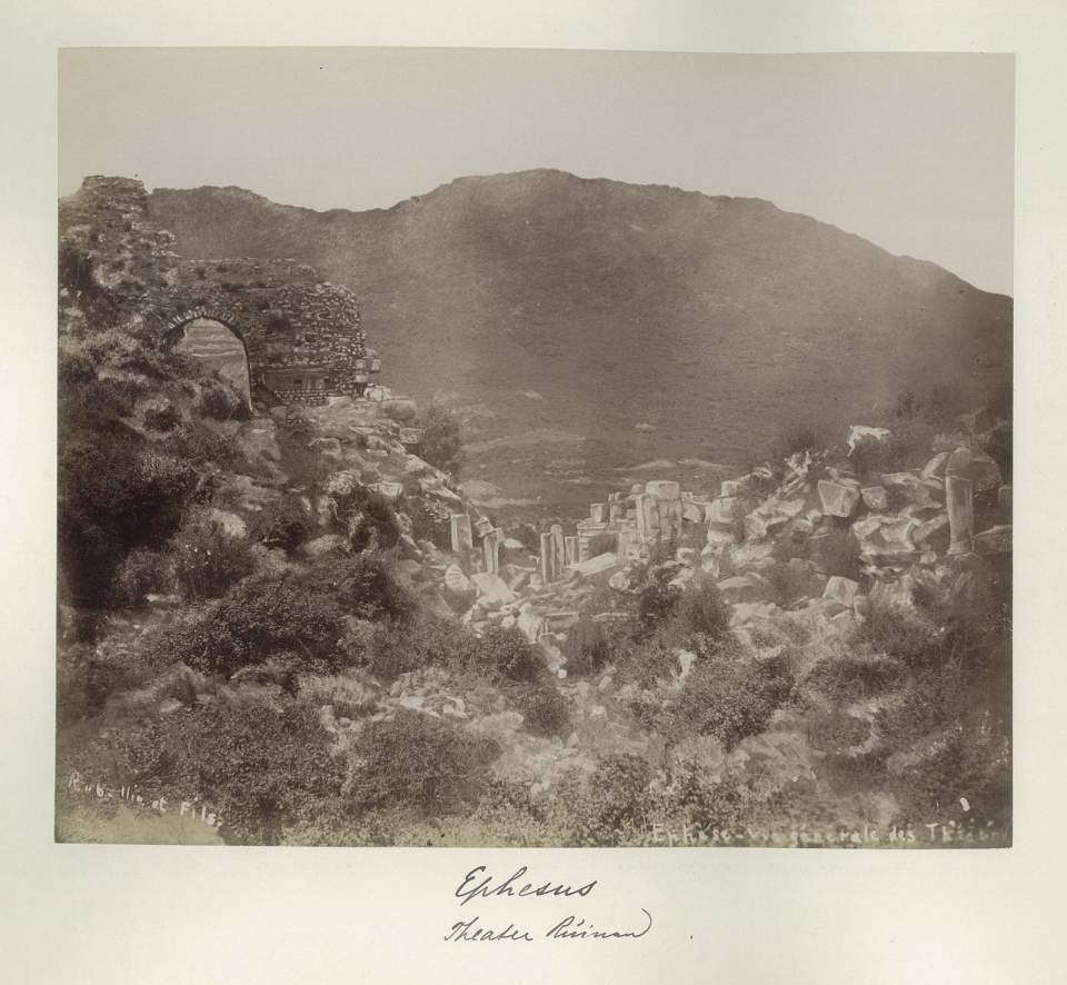 Fotografie Ephesus, Theaterruinen