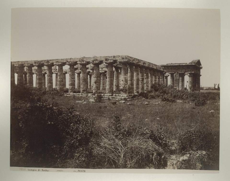 Fotografie, Neptuntempel, Paestum, Salerno