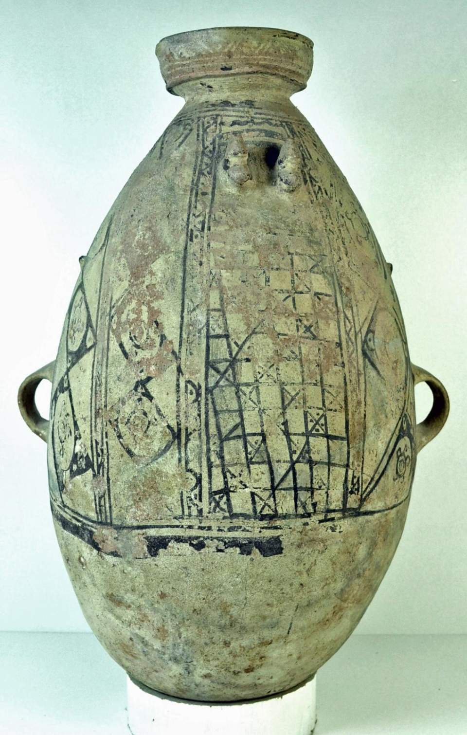 Henkelvase mit 2 Henkeln