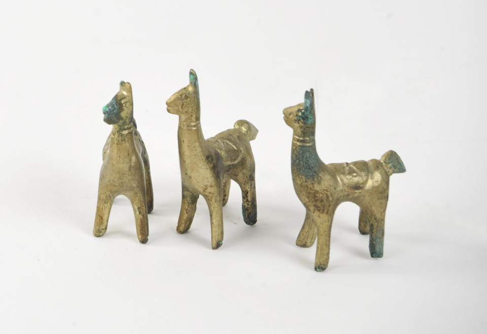3 kleine Lama - Figuren