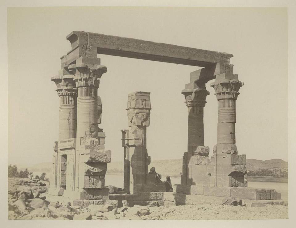 Fotografie Isis Tempel in Kerdaseh, Ägypten