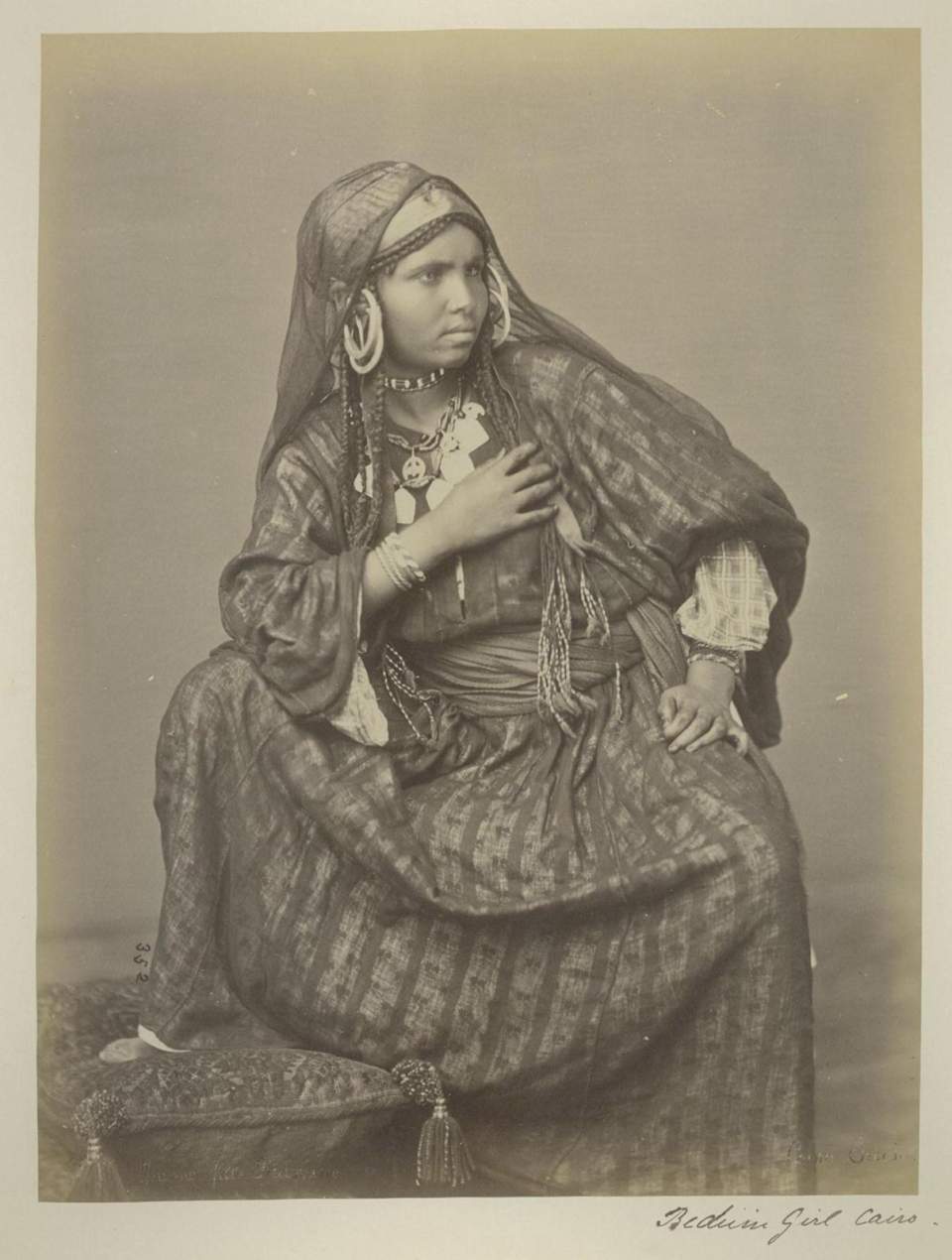 Fotografie Beduinenfrau aus Kairo