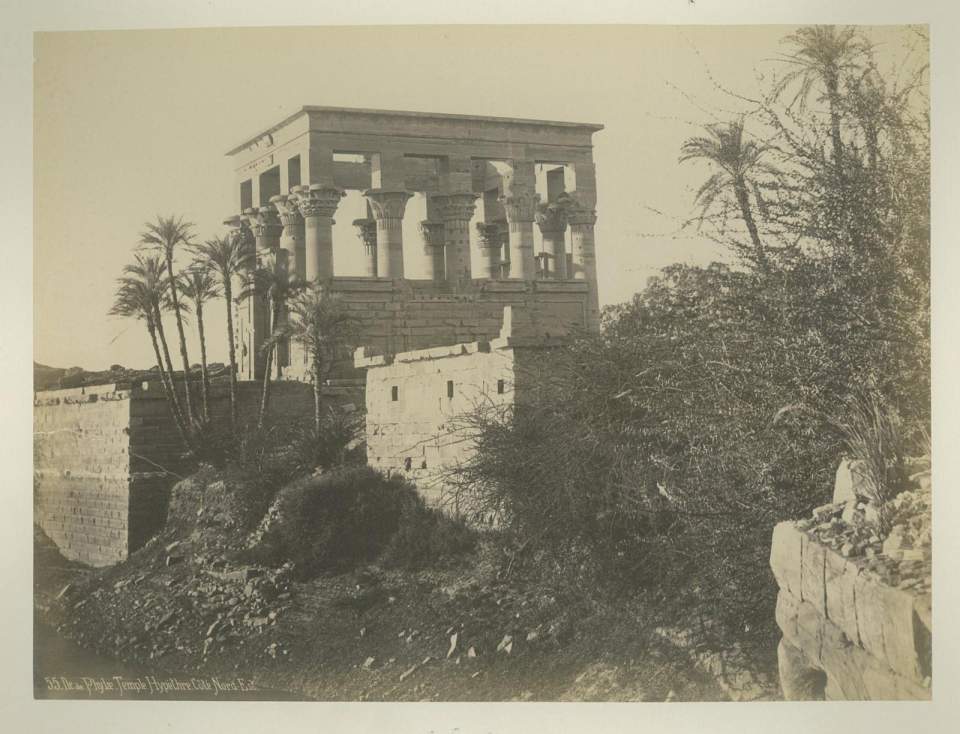 Fotografie Philae, Heratempel