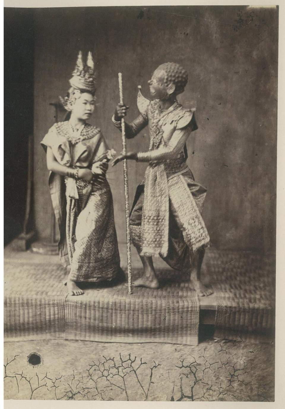 Fotografie Lakonfiguren, Schauspieler